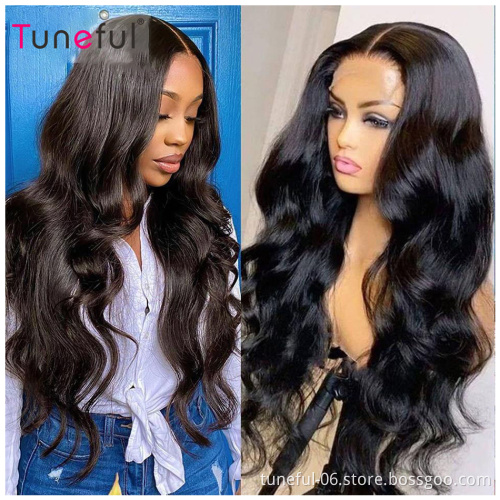 150% 180% Density Factory Wholesale Wigs Human Hair Lace Front Wigs Brazilian Virgin Full Lace Headband Human Hair Wigs